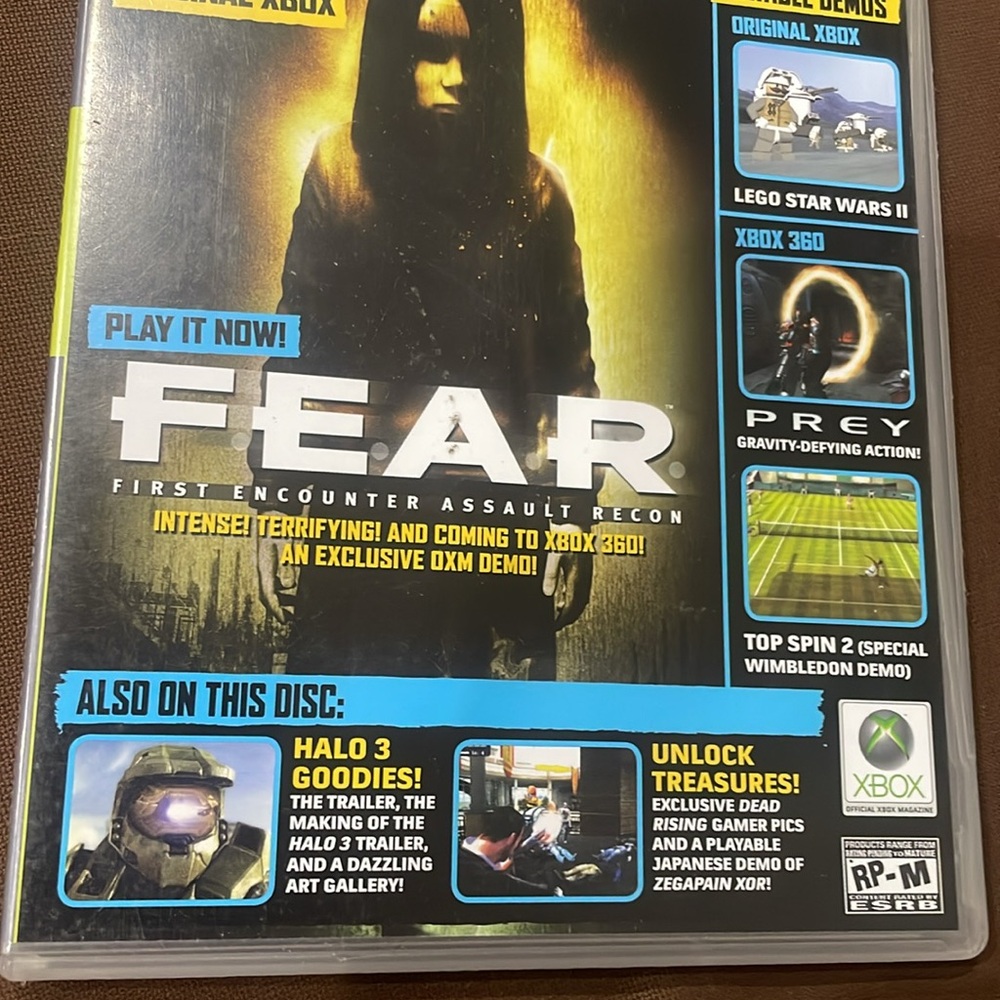 FEAR (XBOX 360 & XBOX) - OCTOBER 2006 - DISC #62 - Picture 3 of 10